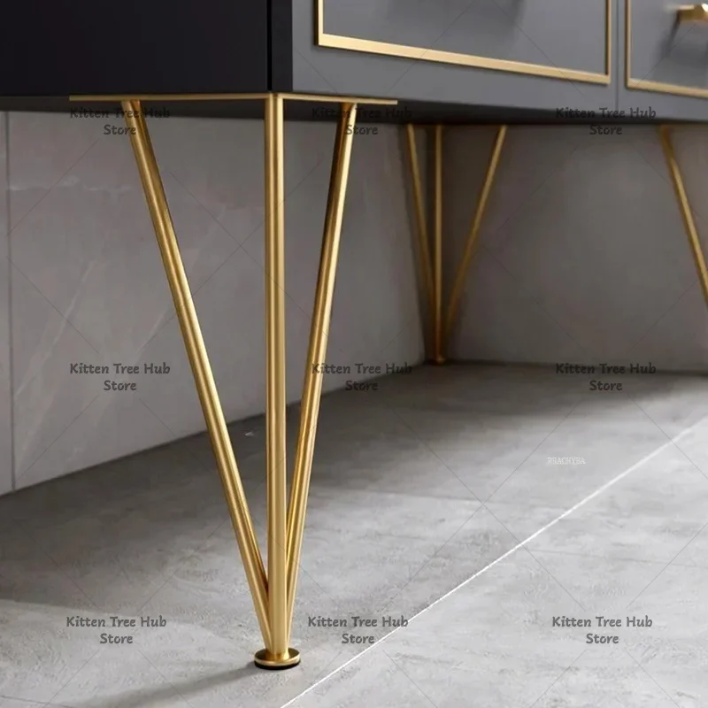 Simple and noble furniture feet bathroom cabinet coffee table sofa special legs stainless steel adjustable kitchen