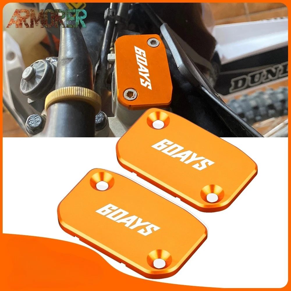 

Motorcycle Accessories Brake Fluid Tank Cap For exc 300 250 300 450 500 EXC EXC-F XC-W Six Days TPI Fluid Reservoir Cover