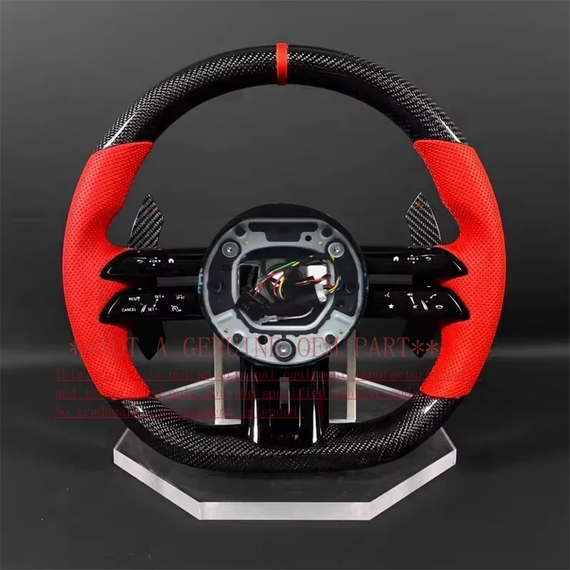 For Mercedes Benz Steering Wheel Horn Cover Horn Shell Decorative Cover AMG GL CLS W205 C63 W204 W168 W177 C217 W211 W222 Carbon