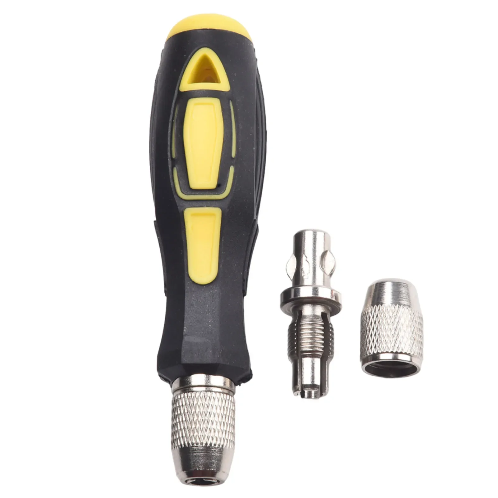 Juego de Portabrocas de mango de alta calidad, juego de Portabrocas de mango, juego de Portabrocas de mango redondo, mango de destornillador, Portabrocas de autobloqueo