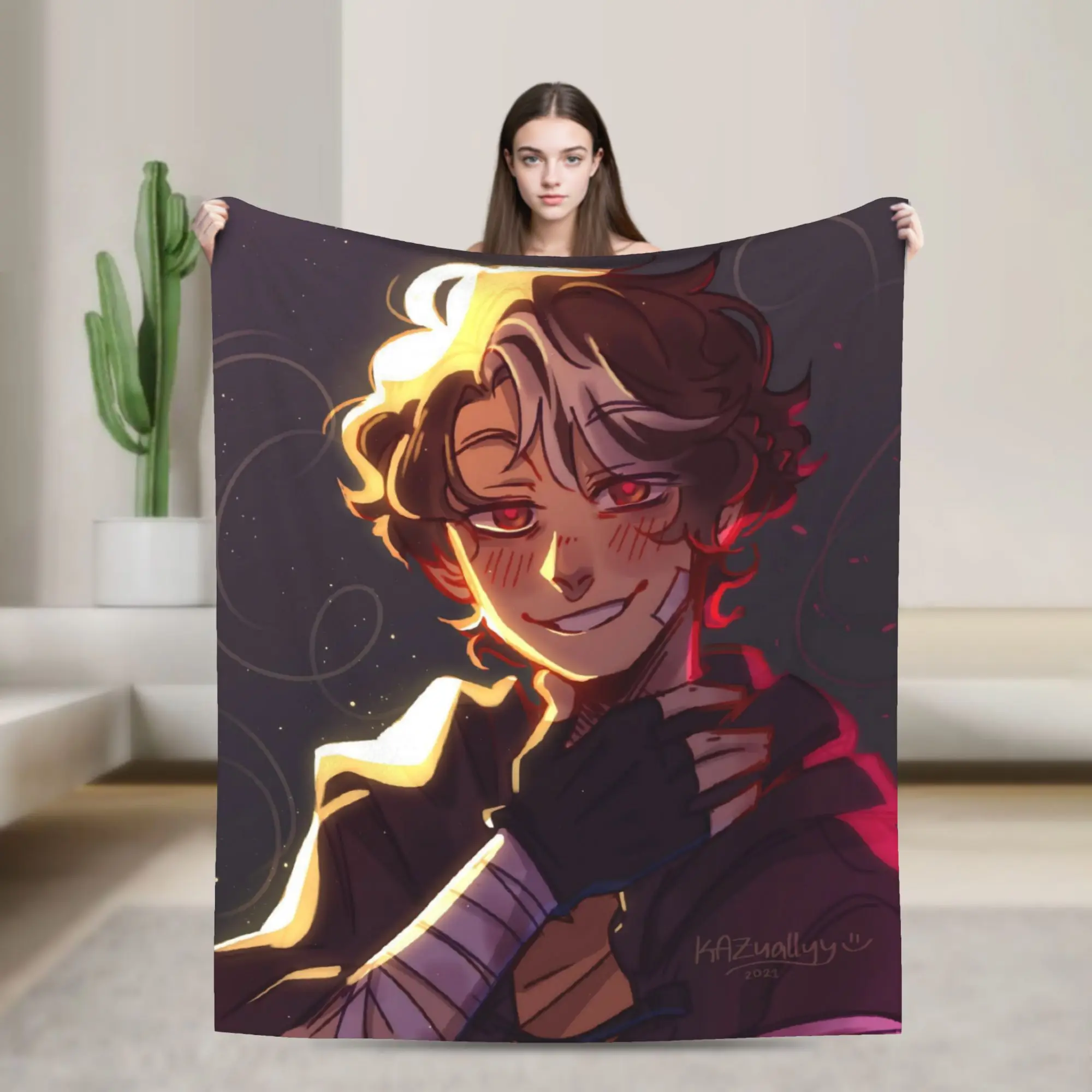 New Arrival Wilbur Soot Blankets Soft Flannel  Relax Throw Blankets Machine Washable