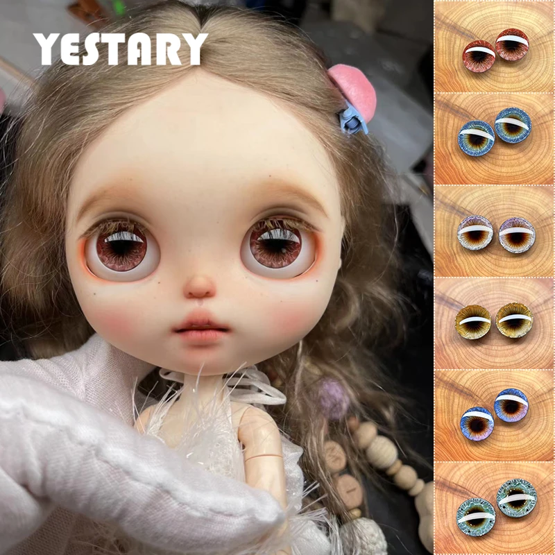 

YESTARY BJD Blythe Doll Eyes Toys Doll Accessories DIY Handmade Fashion Eyes For Dolls Craft Eye Piece Eye Toy For Girl Toy Gift