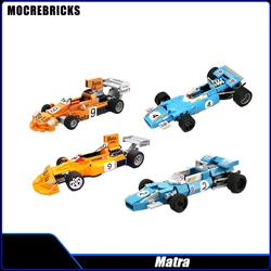 MOC Austria Racing Assembly Model Building Block City Car Speed Champion Award F1 Boy Collection Toy Gifts