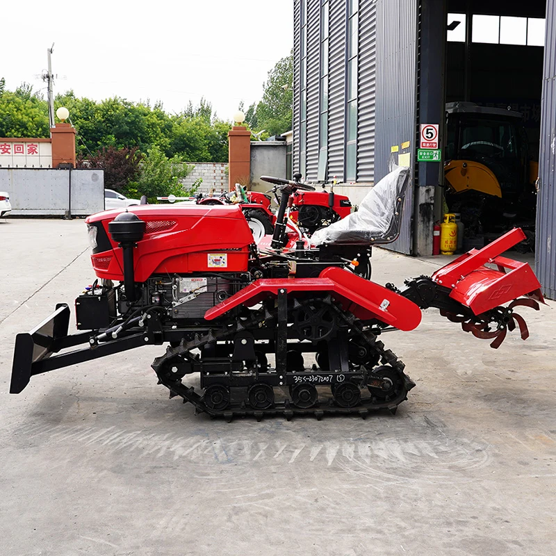 

Chinese tiller cultivator 25HP 35HP 40HP cultivators mini tiller rotary crawler tractor for sale