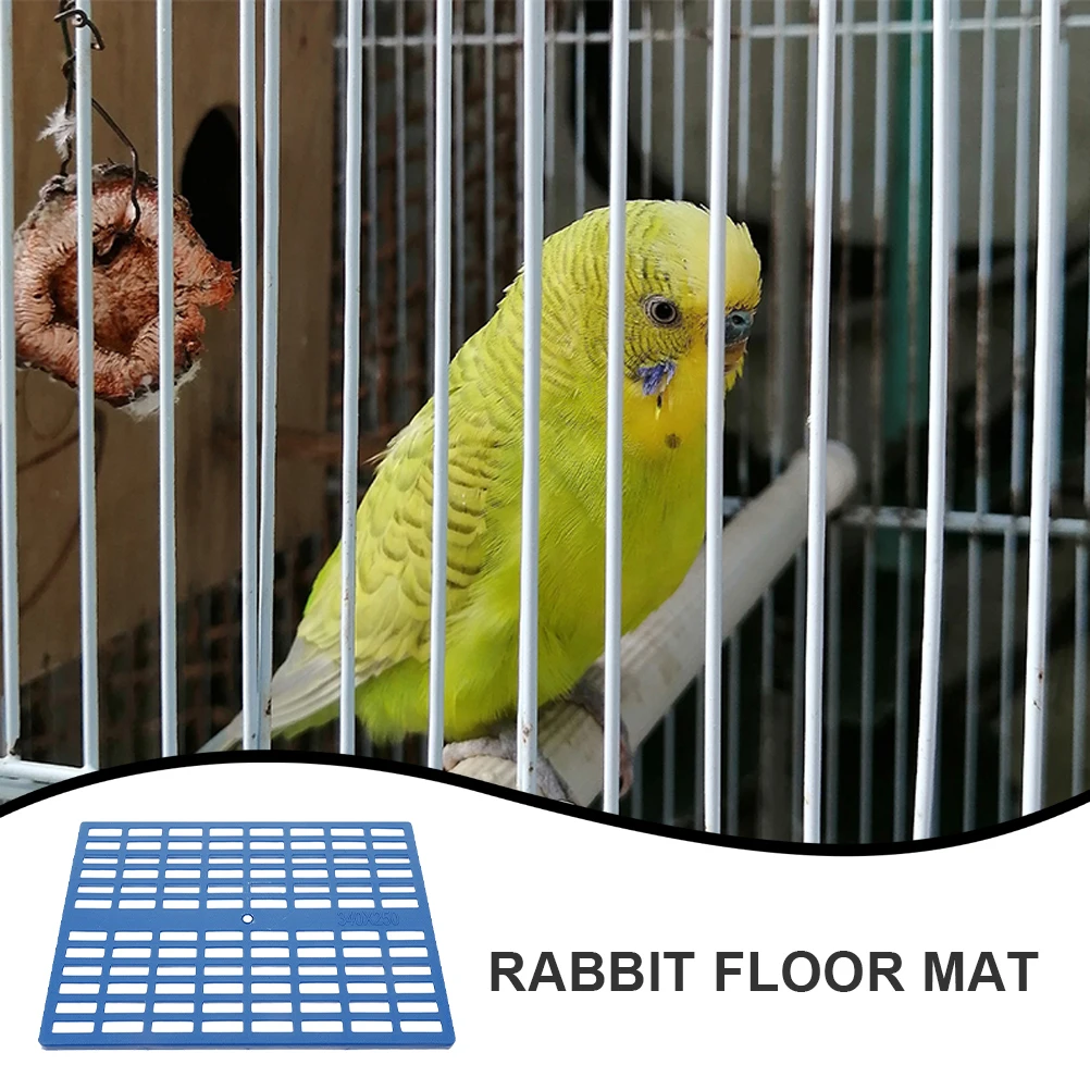 

3Pcs Rabbit Cage Mat High Strength Non-Hurt Skin Ideal Gift for Practical Use Plastic Rabbit Cage Mat