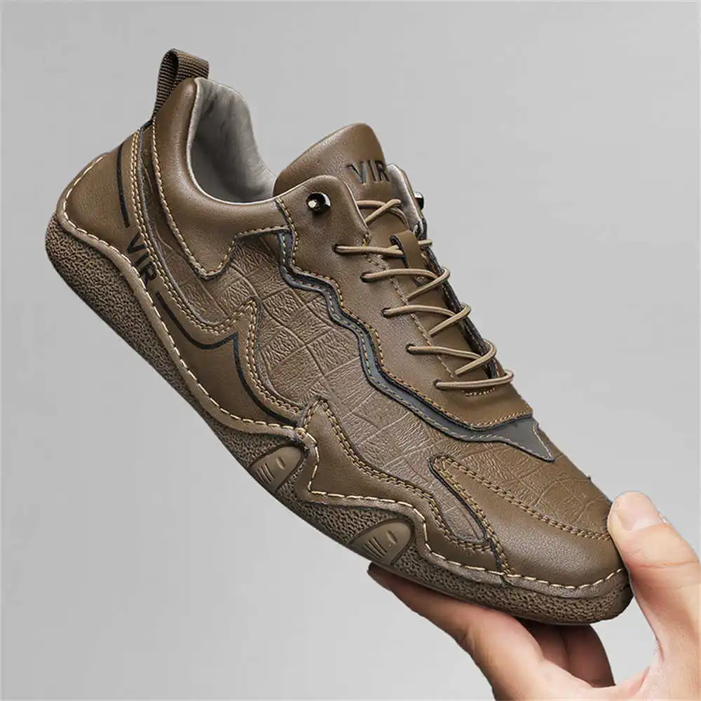 Cowhide Ventilation Man's Sneakers Large Size Booties Sneakers Shoes Golf Boots Sports Outings Deporte Interesting Hit