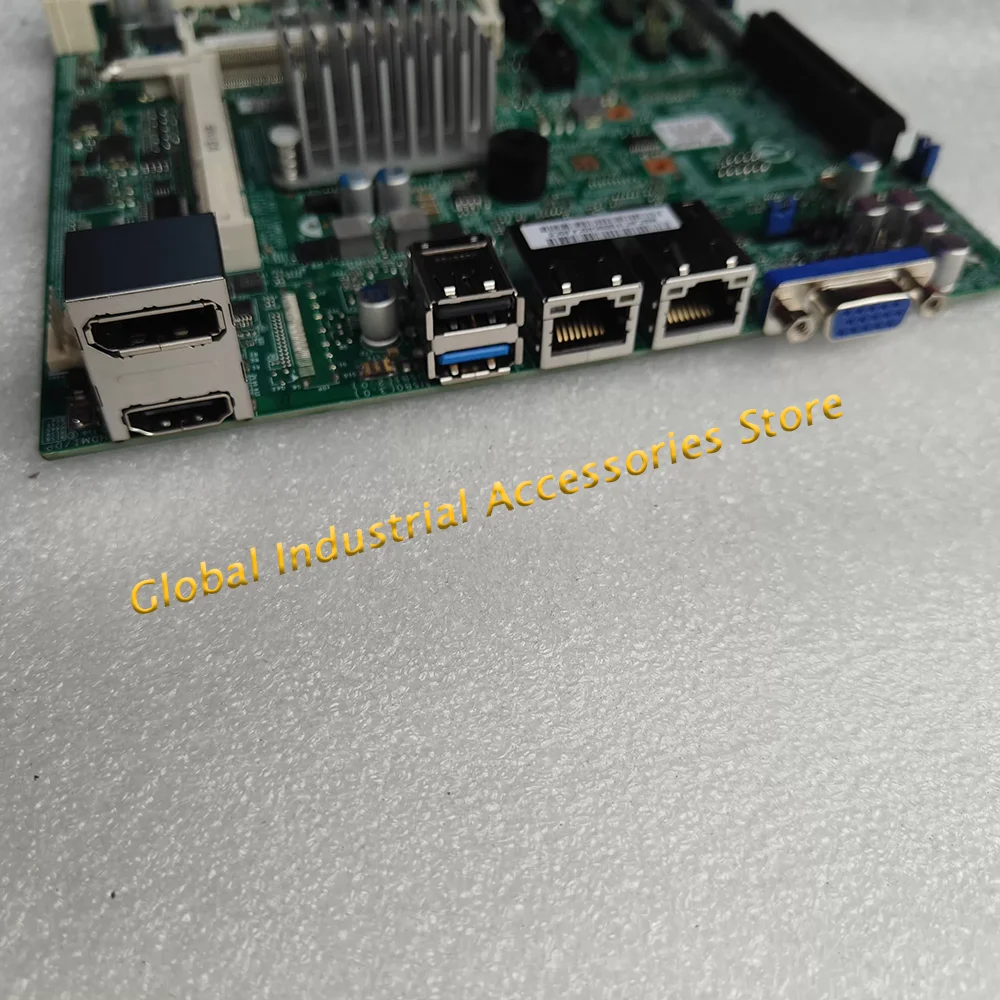 X10SBA-L Embedded Industrial Control Motherboard 17x17 REV 1.01B 1.01A Dual Network Cards J190