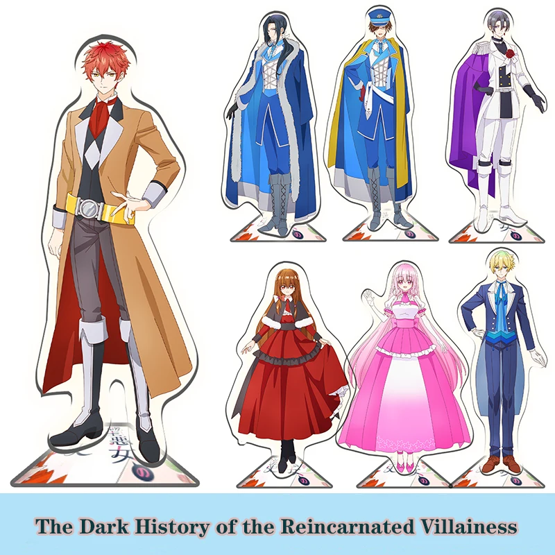 

Аниме «Темная история переинкарнированного злодея», акриловая подставка, фигурка, дисплей, косплей, мультяшная модель, тарелка, Рождественский подарок