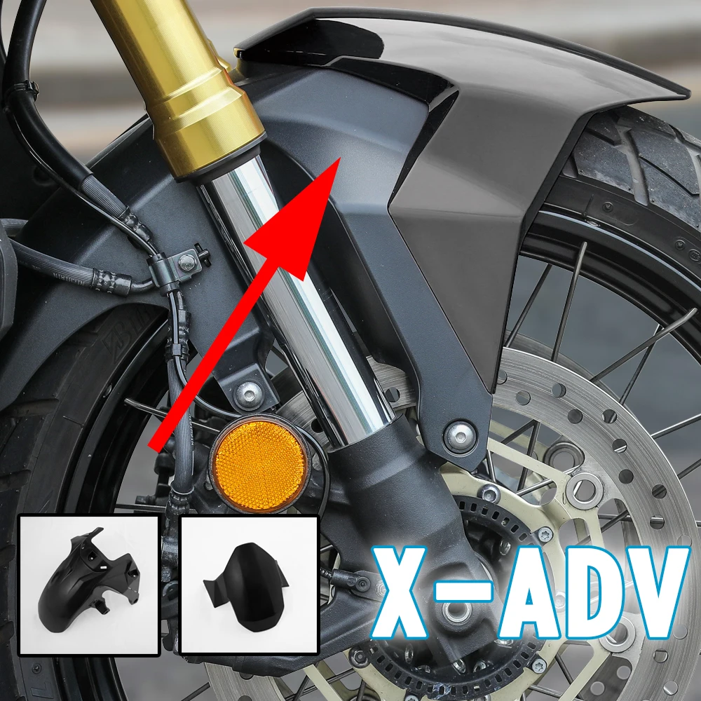 

XADV750 Front Tire Wheel Splashl Fender Fairing Bodywork Mudguard For Honda X-ADV X ADV 750 2017 2018 2019 2020-2023 Accessories