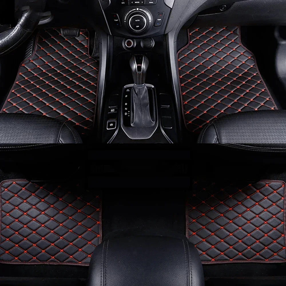 

4 PCS Universal Size Car Floor Mats for MITSUBISHI Outlander ASX Eclipse Lancer Pajero Sport Zinger Car Accessories