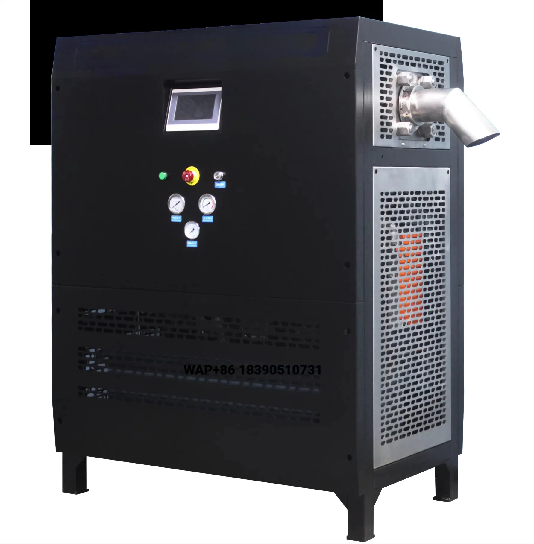 200kg CO2 Dry Ice Pelletizer Maker Machinery Industrial Dry Ice Making Machine with 220v Motor Core Components Included