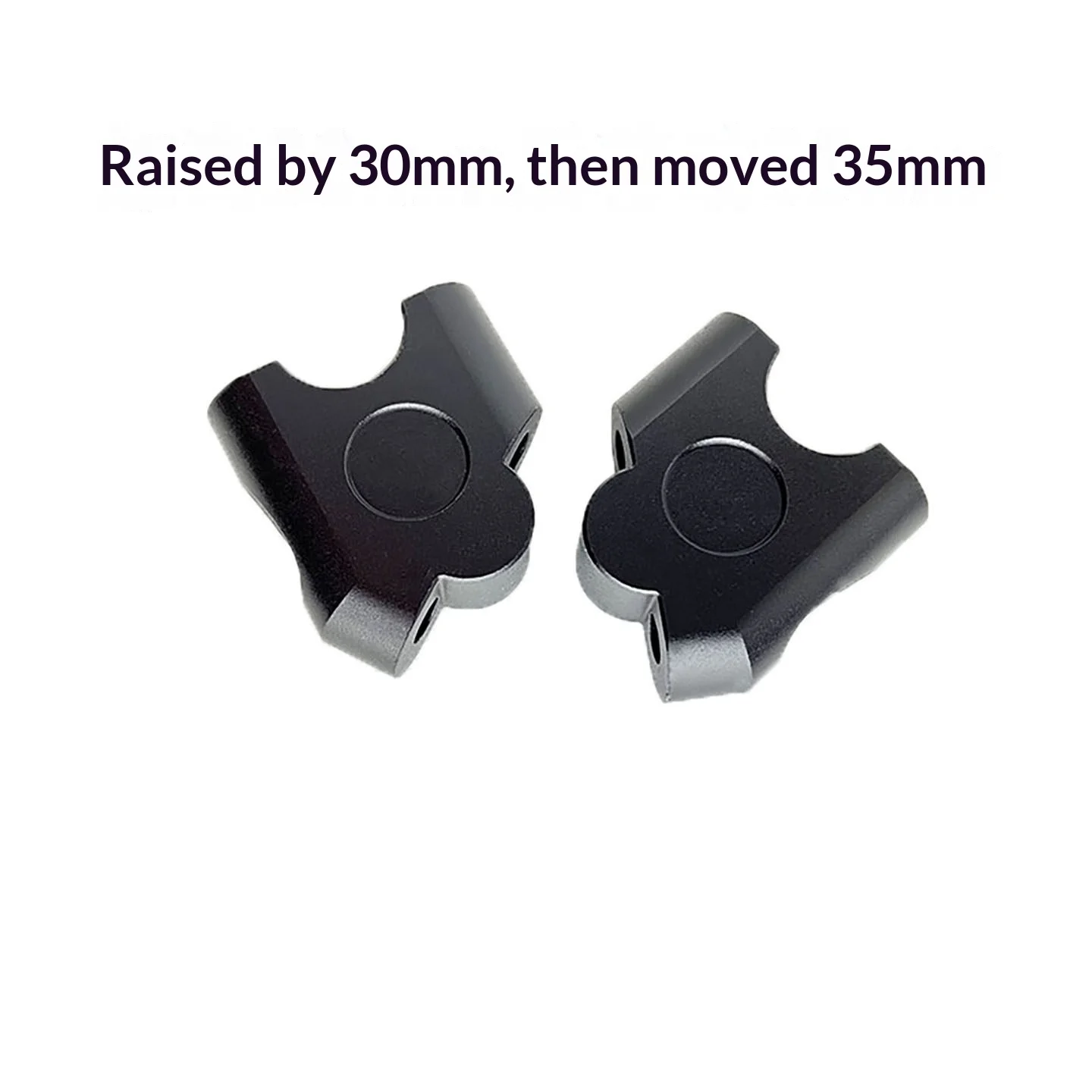 For Kawasaki Eliminator 500 Handlebar Riser Offset CNC Aluminum Ergonomic Comfort Accesorios Moto Accessori Moto