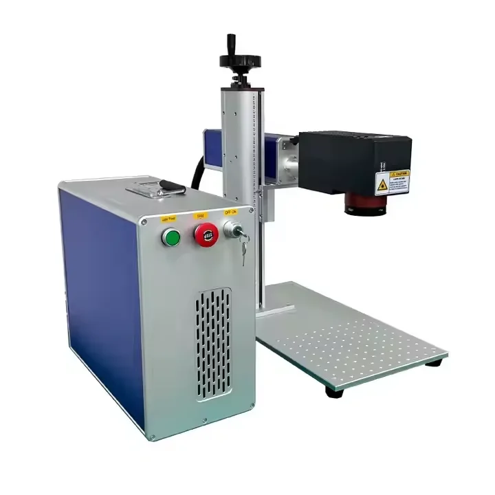 Portable Compact Precision Fiber Laser Marking Machine DXF/BMP Supported for Various On-the-Go Applications Office Environment