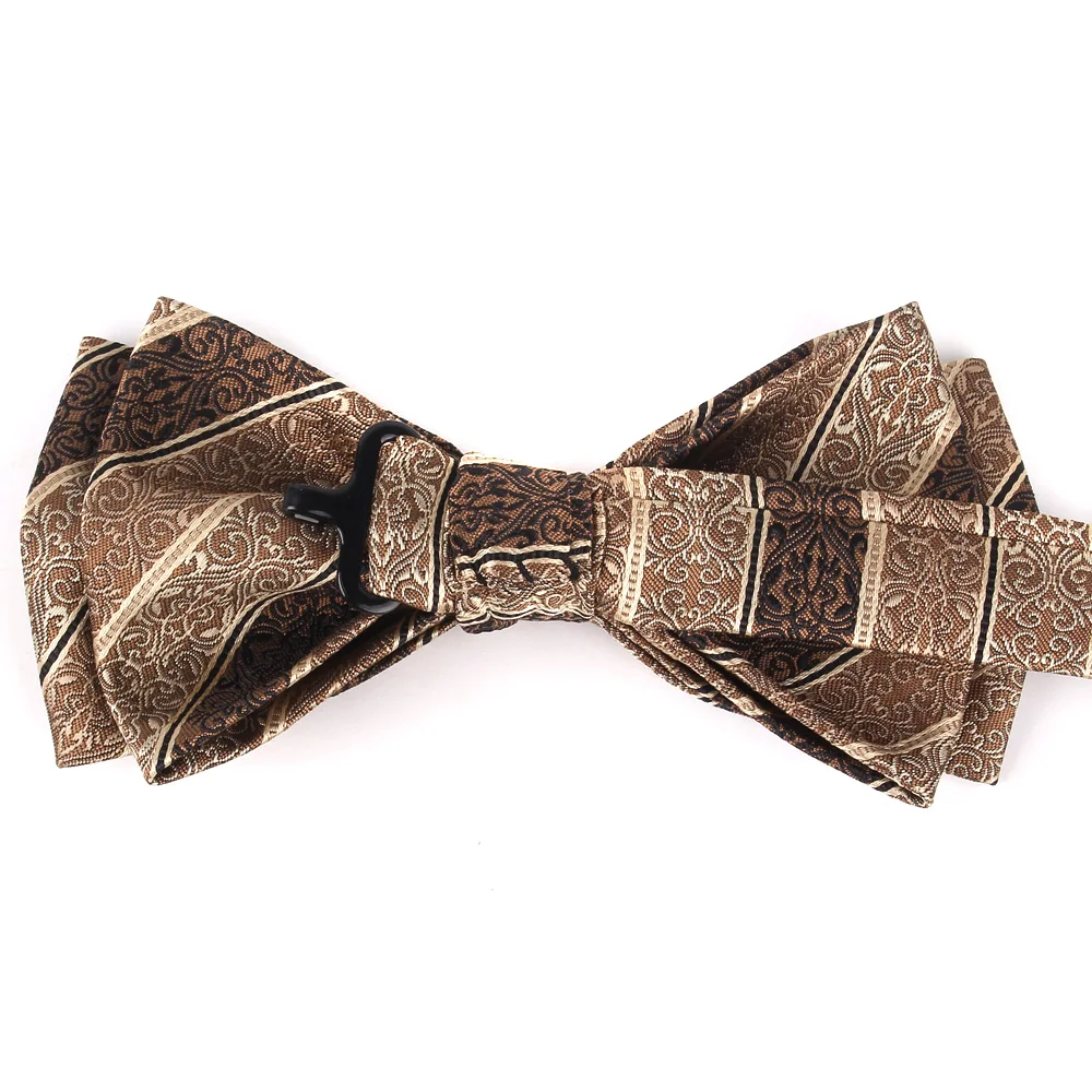 New Brown Color Bow tie Casual Shirts Bow tie For Men Women Bow knot Bow Ties Cravats Party Wedding Bow ties For Groom Gifts