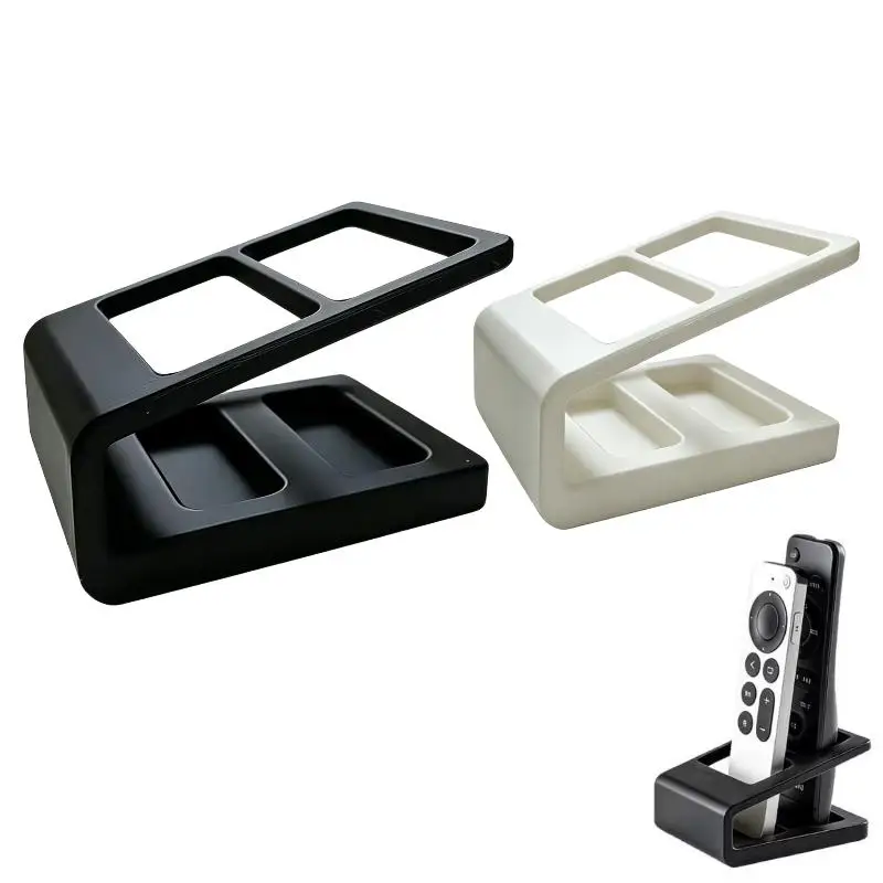 1Pcs 2-Hole Remote Control Storage Stand - Practical Desktop Storage Stand For Home Office Daily Use