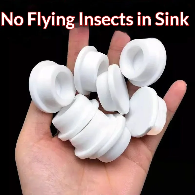 Bathroom Sink Overflow Plug Rubber Wash Basin Drain Seal Stopper Anti‑Odor Anti‑Insect Sink Hole Cover Bathtub Accessories