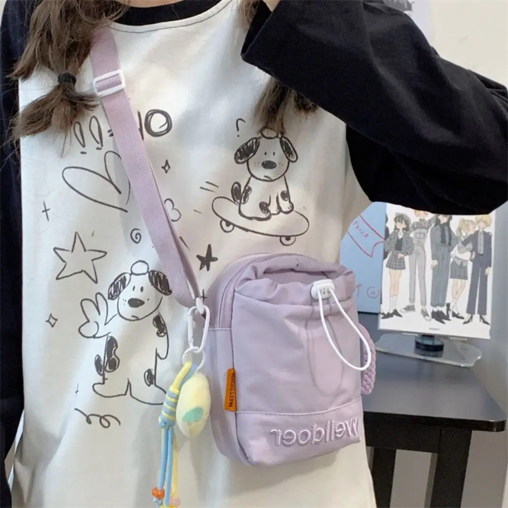 

Shoulder Strap Water Bottle Carrier Bag Quick Drying Nylon Crossbody Water Bottle Purse Adjustable Portable