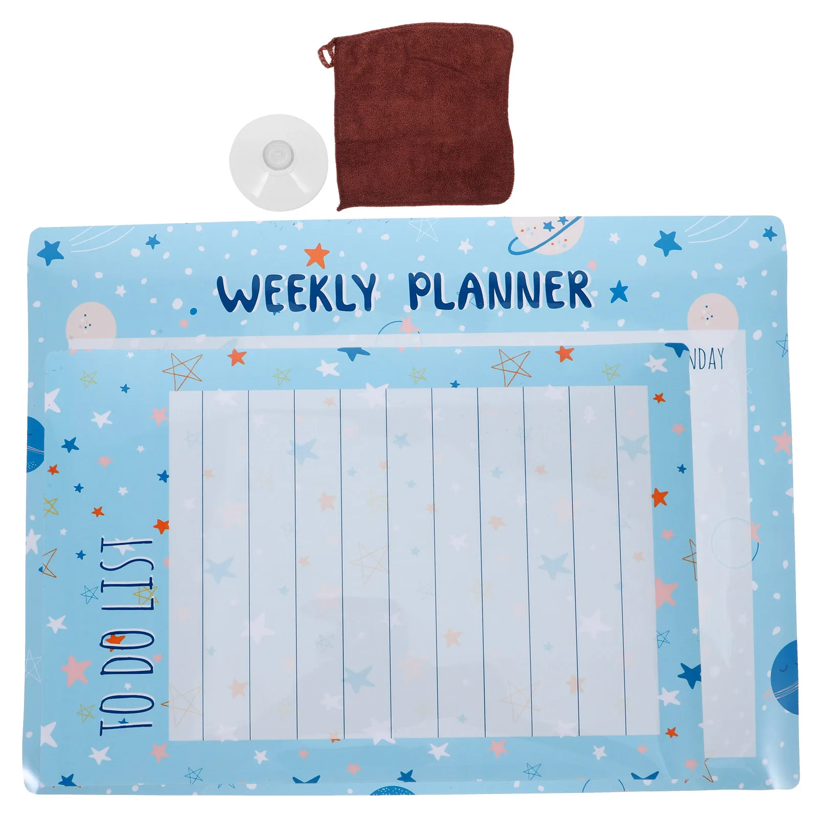 

1Set Magnetic Schedule Planner Board Plastic Clear Refrigerator Dry Erase Board Reusable Daily Weekly Planning Message Fridge