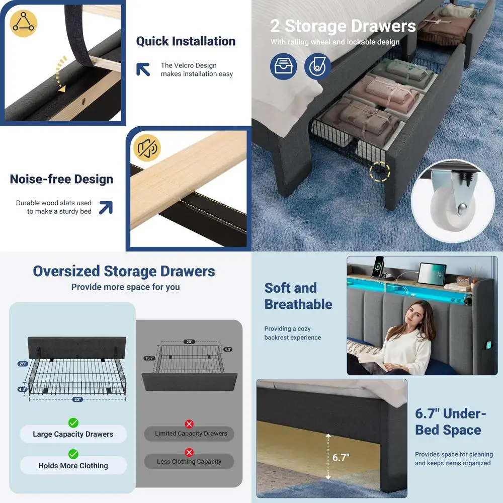 Veal Tuted Queen Up…