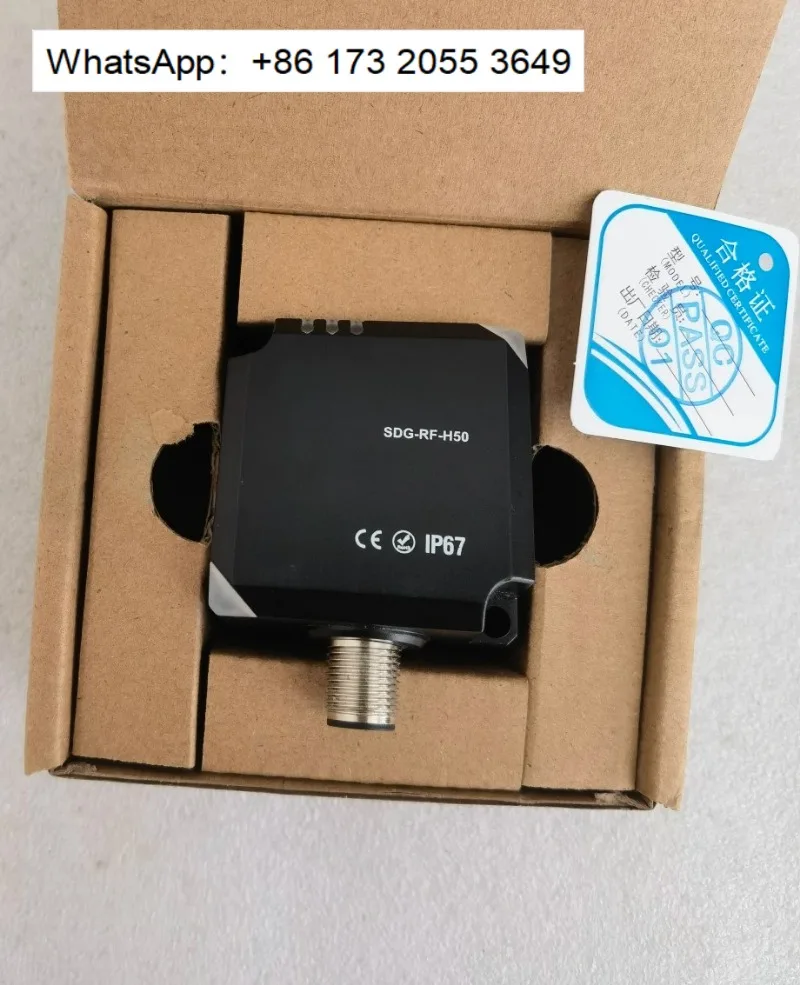 IP67 Waterproof RFID Read Write Head SDG-RF-H50-TP Industrial Radio Frequency Identification Sensor