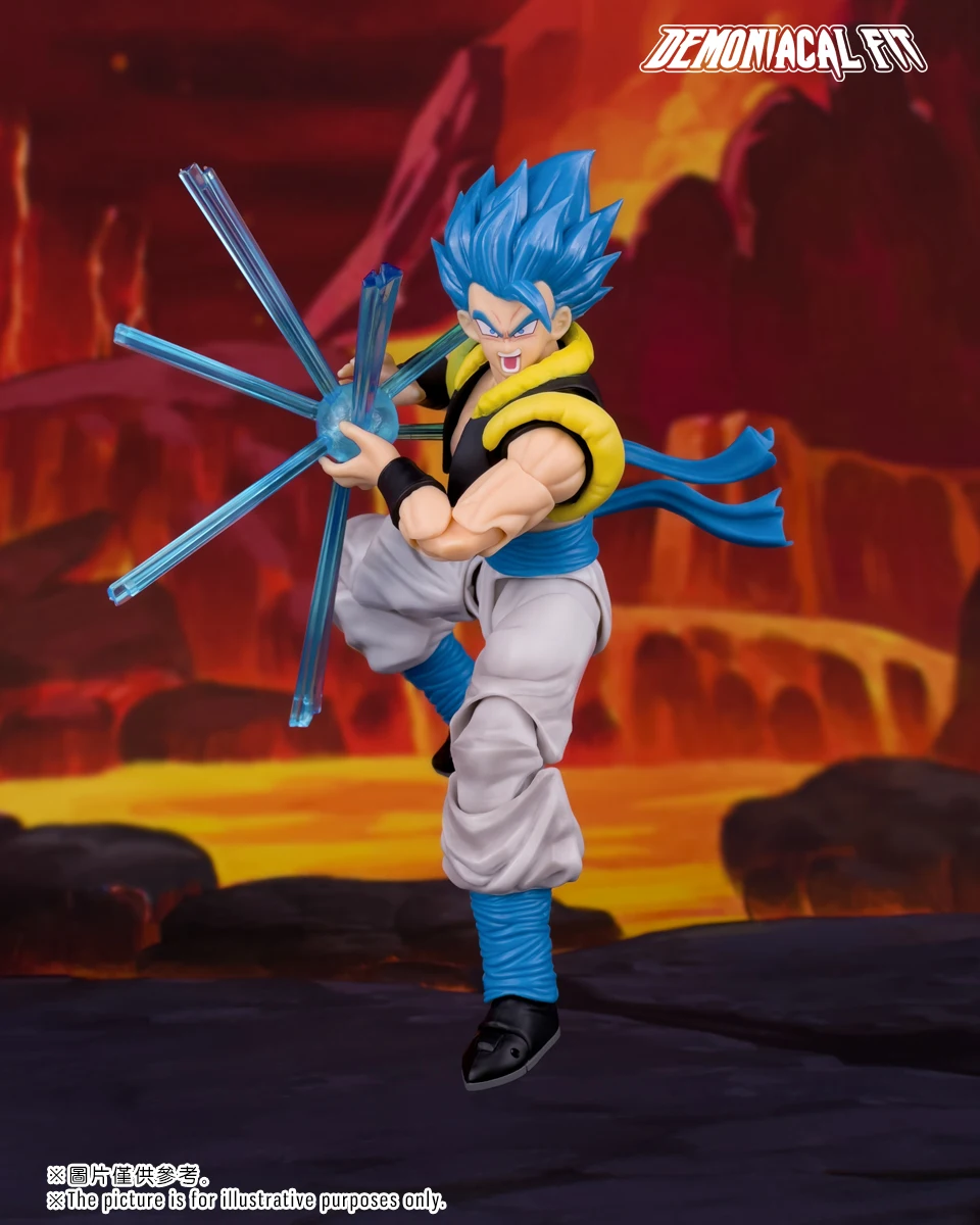 

Demoniacal Fit DF Blue Gogeta Dragon Ball Z SHF Hero Waltz Ultimate Dance Action Figures Collectible Anime Model Toys Gifts