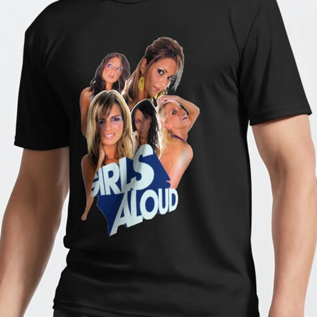 

Girls Aloud band collage black T-shirt Unisex Tee All sizes S-5Xl 1F319