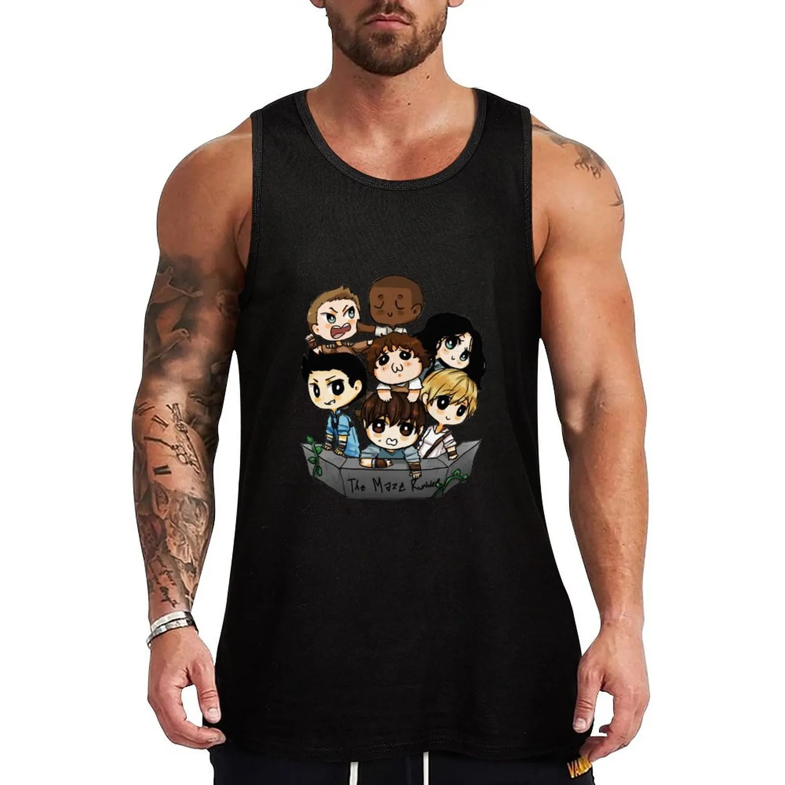 

The Glade Tank Top gym clothes for man Working vest summer clothes for men