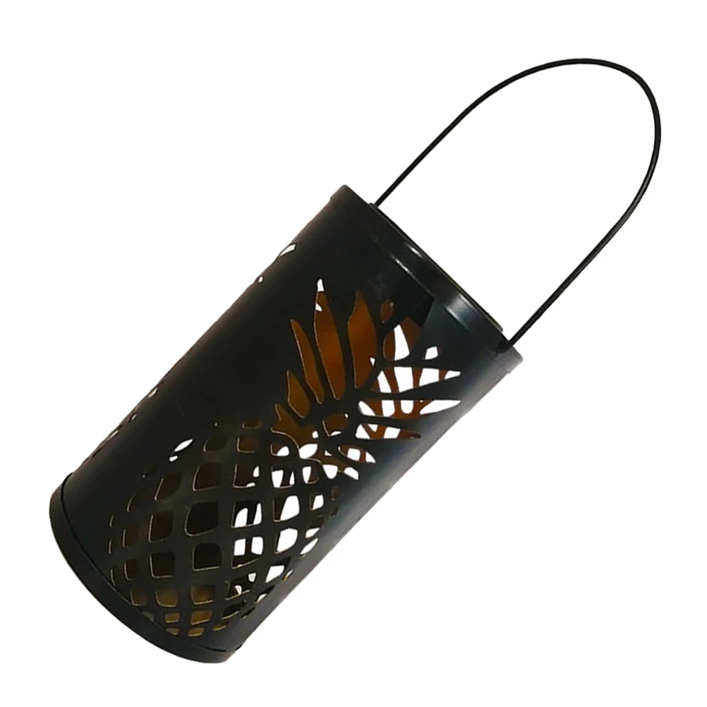 

Hanging Lamp Iron Hollow Lantern Outdoor Decorative Garden Solar Light Hanging Solar Light For Porch Yard Pergola