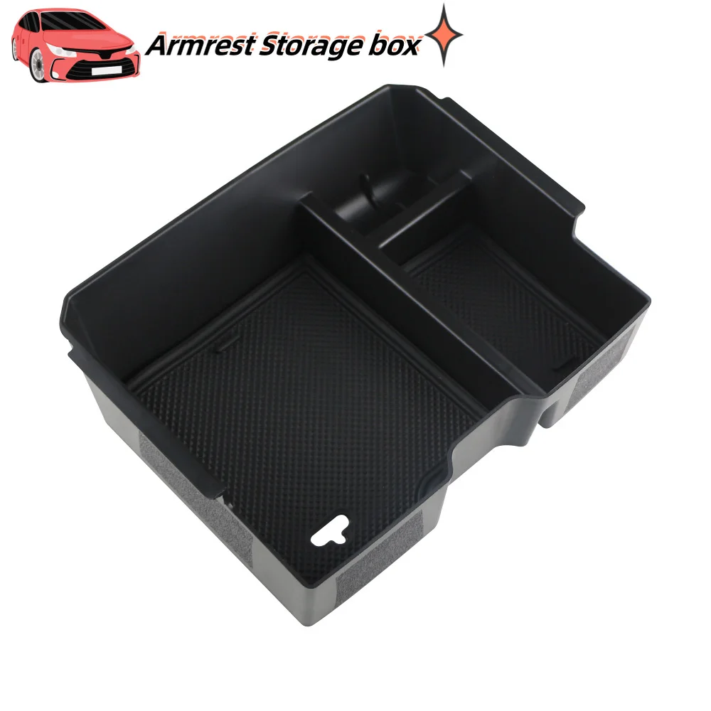 Abs Auto Mittel konsole Aufbewahrung sbox für Ford Everest Ranger 2023 schwarze Armlehnen box Innen