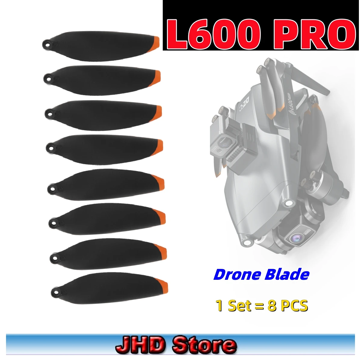 Free Ship JHD L600 Pro /L600 PRO SE MAX Drone Propeller Original L600 PRO Blades Maple L600PRO MAX Leaf