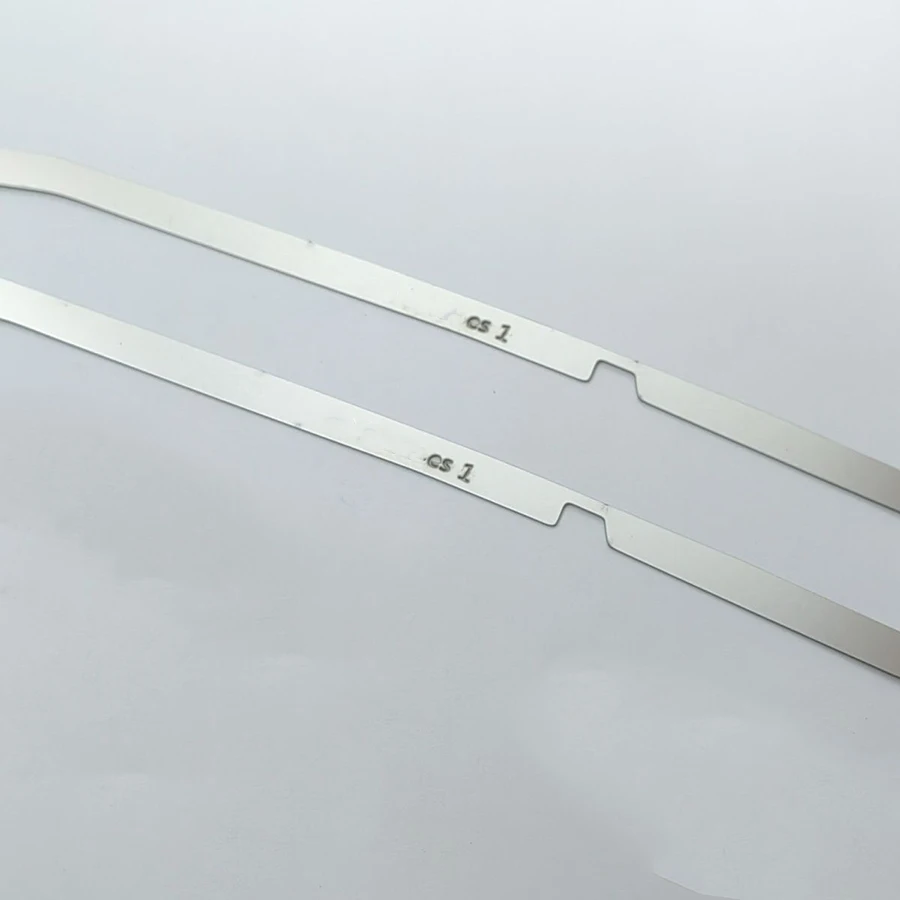 Wooeight 2Pcs Broken Reinforced Stainless Steel Metal Bracket For Lexus ES 2013-2018 Front Bumper Repair Metal Plate Buckle