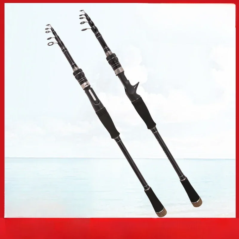 

Straight handle Gun handle Rod 1.8M - 3.6 MTelescopic Fishing Rod Spinning Rod CastincRod Fishing Accessories Sea Carp Fishing