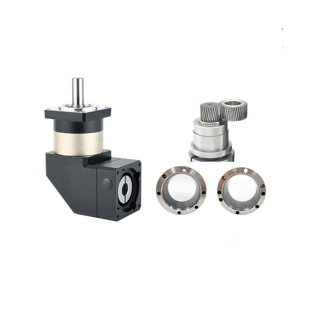 Nema 24/34/42 Spiral Gearbox Planetary Gear Motor Transmission 90 Degree Right Angle Reducer Custom ODM Support view 2