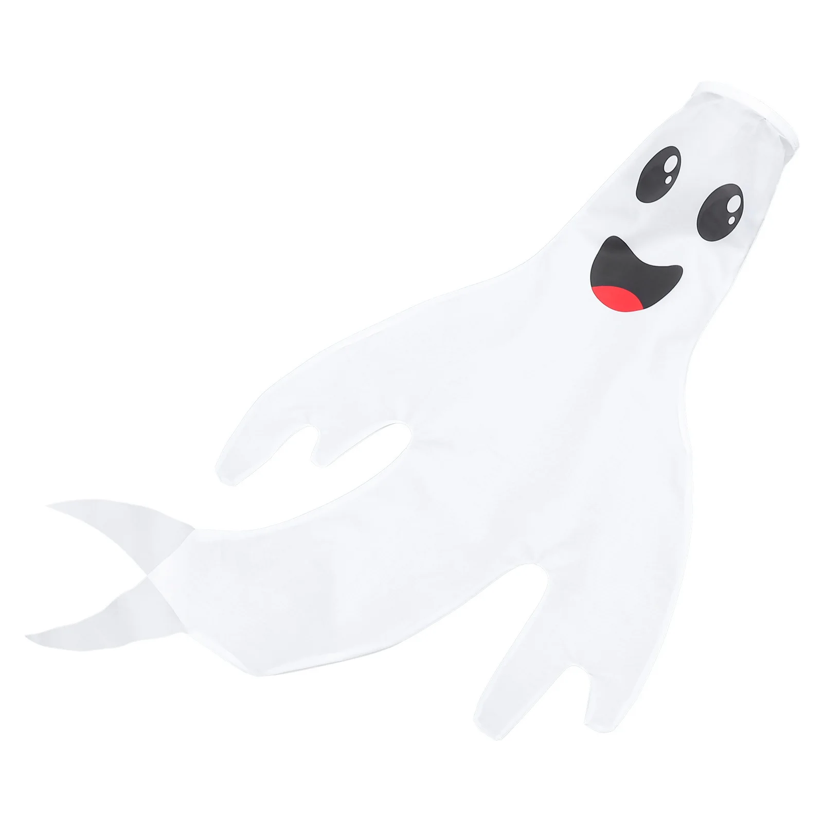 

1Pcs Ghost Halloween Windsock Flag Durable Polyester Hanging Ghost Spook Decoration Outdoor Porch Yard Prop Halloween Windsock