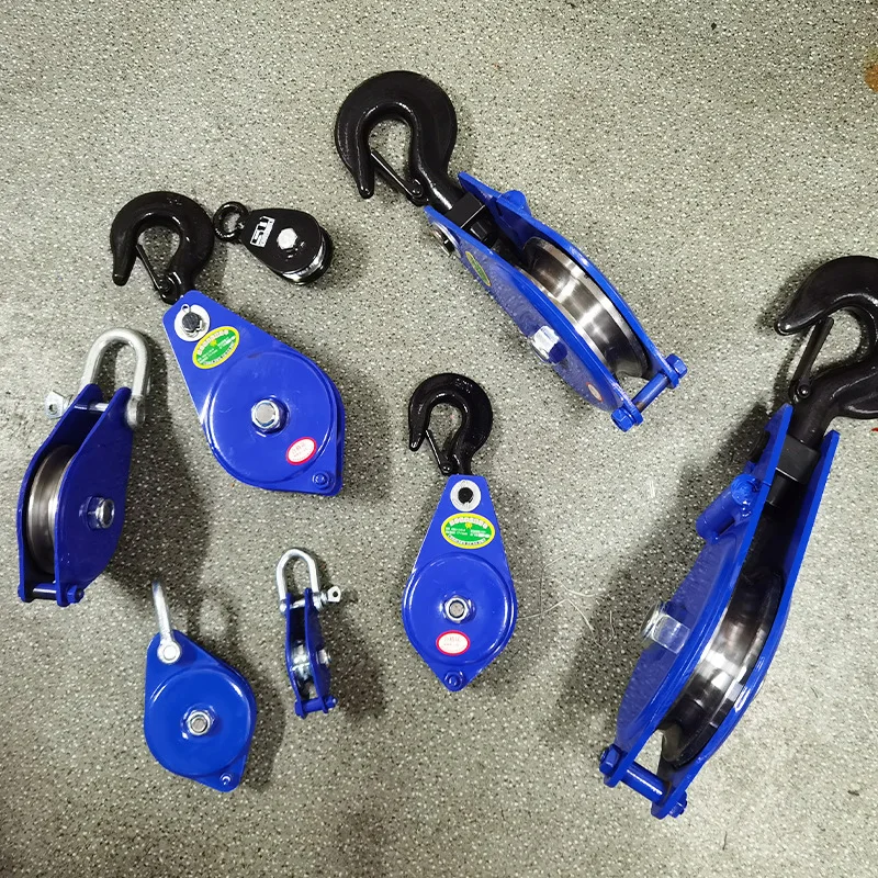standard-heavy-lifting-block-wire-rope-shackle-pulley-seamless-anti-drop-steel-wheel-hoist-hook-wheel