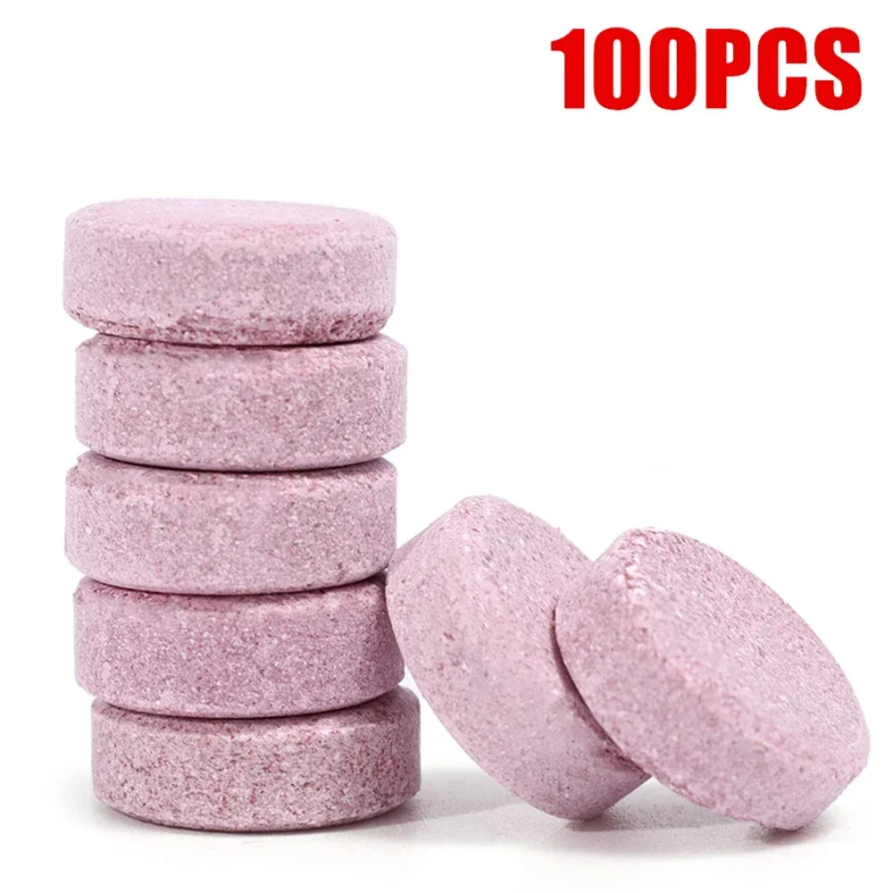 Auto Voorruit Geconcentreerde Wasmachine Tabletten Auto Bruisende Wasmachine Vloeistof Ruitenwisser Glas Effen Reinigingstabletten voor Autoruit