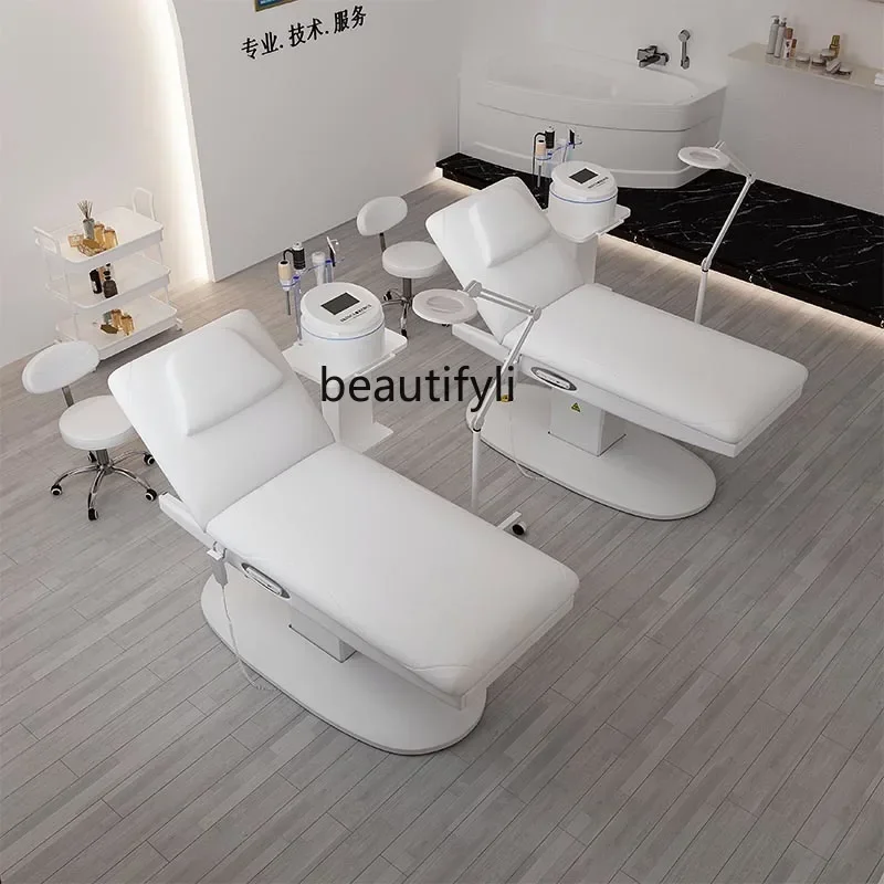 NewMultifunctional Electric Beauty Bed Plastic   Tattoo Bed Beauty Salon Special Massage Tattoo Couch Eyebrow