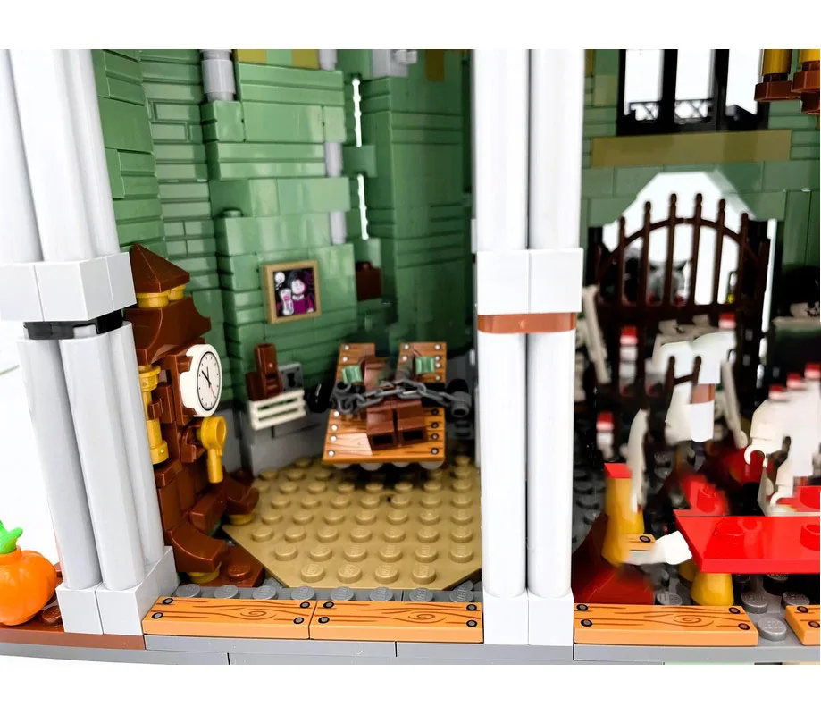 Squisito nuovo prodotto MOC Building Blocks Modello medievale Ghost King Castle Tecnologia base Giocattolo modulare per bambini Regalo Set fai da te