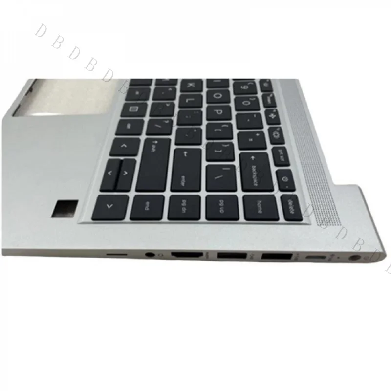 AA+Palmrest Upper Case C Shell With Keyboard For HP Probook 440 445 G9 Laptop Replacement Housing PN N01286-001 N01287-001