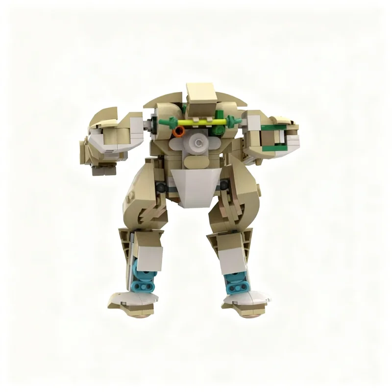 302pcs MOC Creator 3 1 RHINO Heavy Armoured Battlemech Model Building Blocks Construction Toys Festival Gift Education Brick