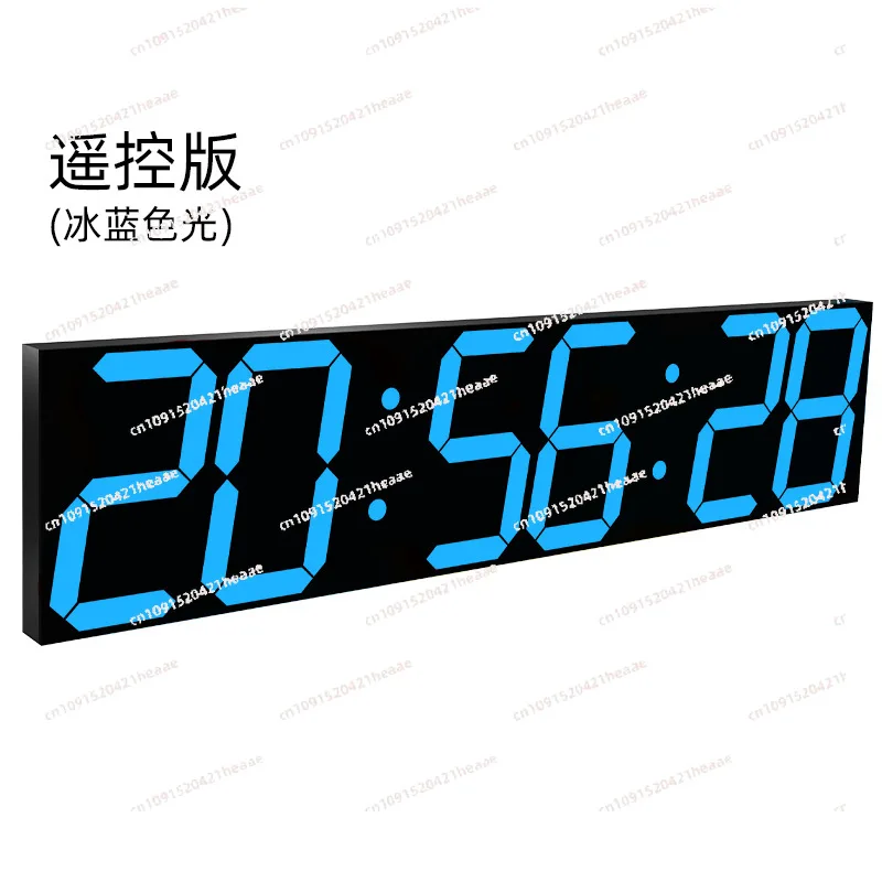 Suitable for  LED Display Wall Clock 6 Digits Digital  3D Big Screen Digital Timer