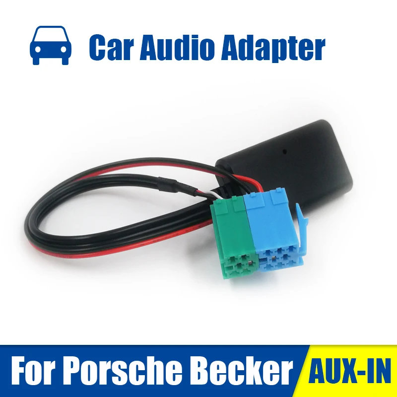 Accesorios para coche, música para coche, micrófono Bluetooth, teléfono Porsche Aux, Bluetooth para Porsche Becker CD AUX en línea
