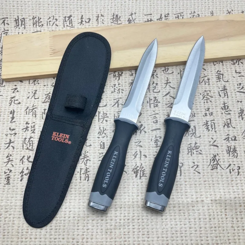 Outdoor High-Hardness Military Tactical Knife, Edc, Self-Defense, Camping Multi-Purpose Survival Knife, Sharp Cutting Knife