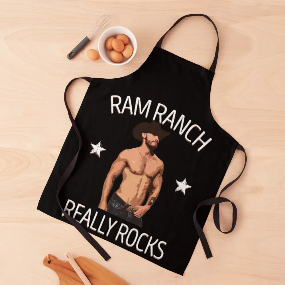 

Ram Ranch T-ShirtRam Ranch Really Rocks Apron Restaurant Kitchen Equipment Kitchen Supplies Apron