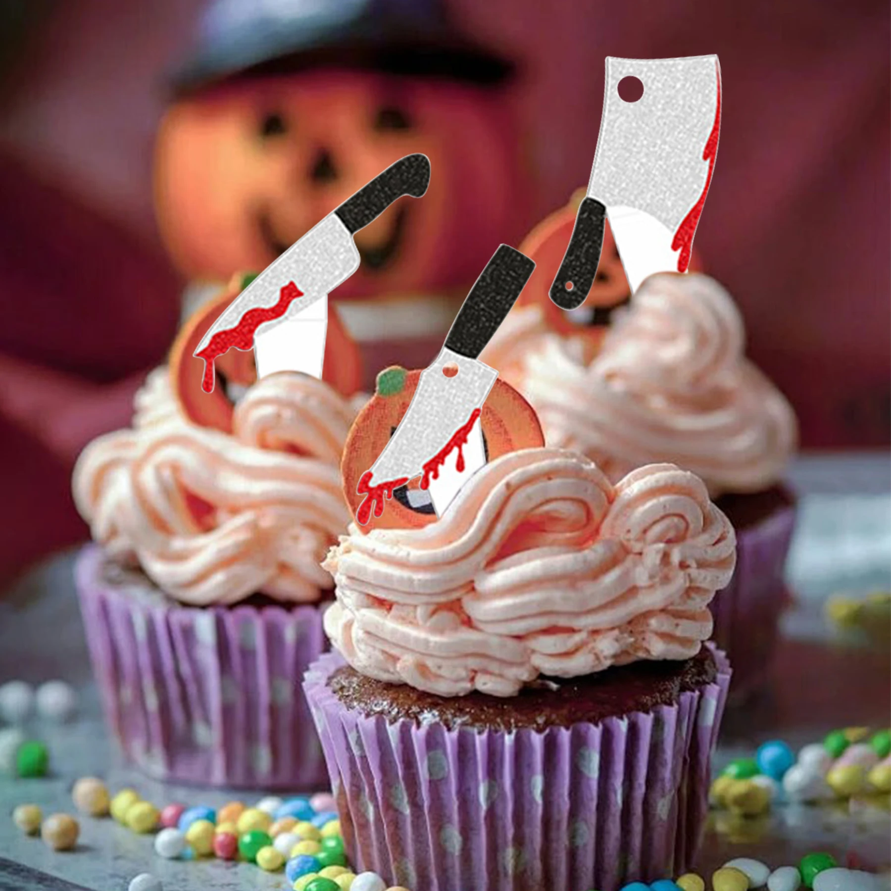 1SET  Halloween Cupcake Topper - Writing Tools review and price