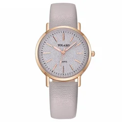 New Fashion Women Romantic Starry Sky Wrist Watch Casual Luxury YOLAKO Brand Leather Rhinestone Watches Clock Relogio Feminino