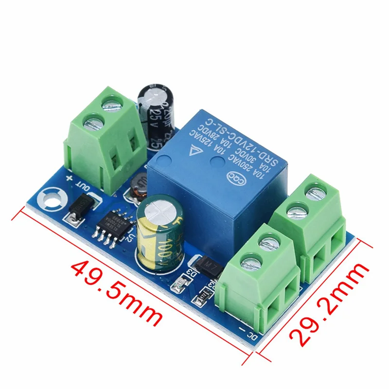 5X YX-X804 Power-OFF Protection Module Automatic Switching Controller Board DC12V-48V Emergency Conversion Module-A74Z