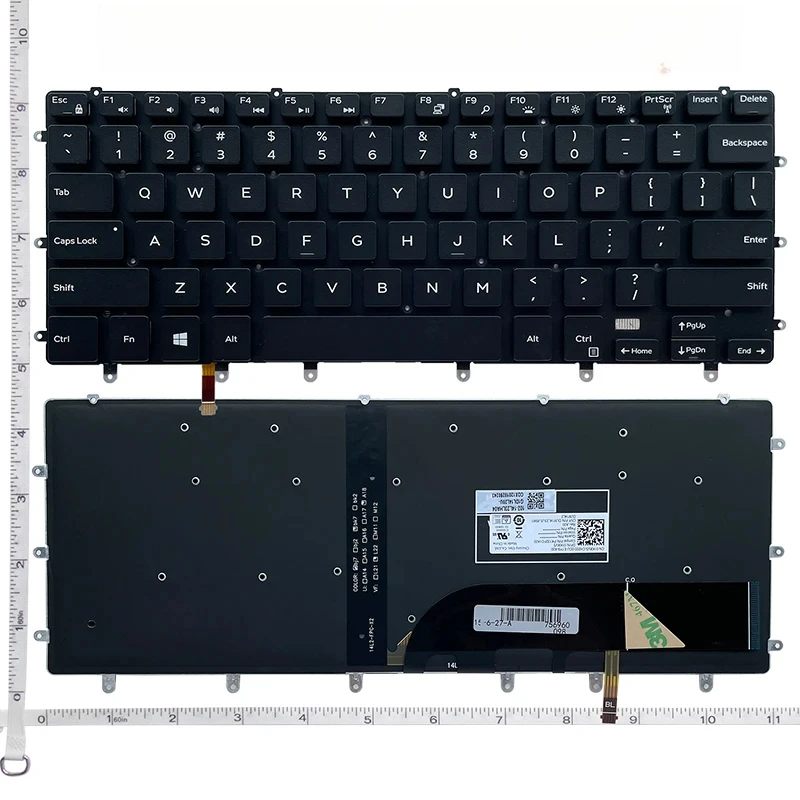 US/UK/RU/SP/FR Laptop Keyboard For Dell XPS 15 9550 9560 9570 7558 7568 7590 5510 P56F Precision 5510 M5510 5520 M5520 5530 5540