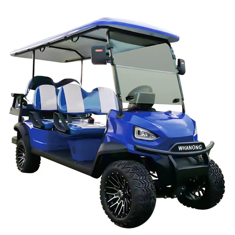 Produk populer 2024 semua medan golf cart radius belok listrik nyaman utilitas listrik Kereta Golf