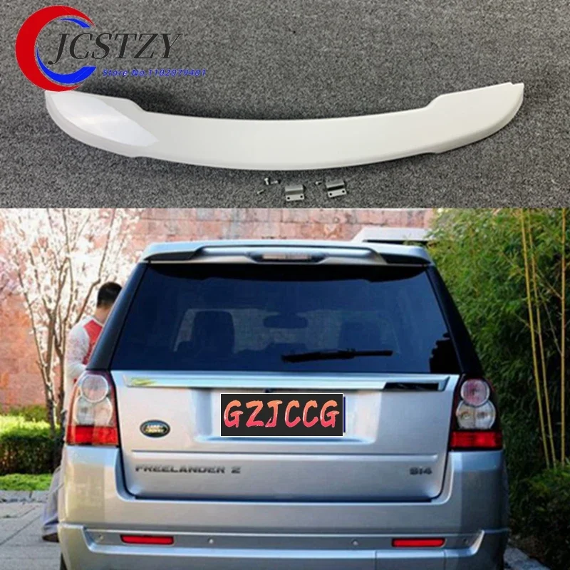 For Freelander 2 Spoiler ABS Material Car Rear Wing Primer Color Rear Spoiler For Land Rover Freelander 2 Spoiler 2007-2014